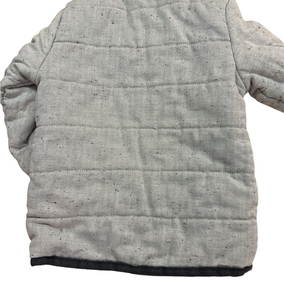 Cat & Jack Boys Reversible Fall/Winter Bomber Full Snap Jacket Playcoat 3T-4T - Picture 6 of 10